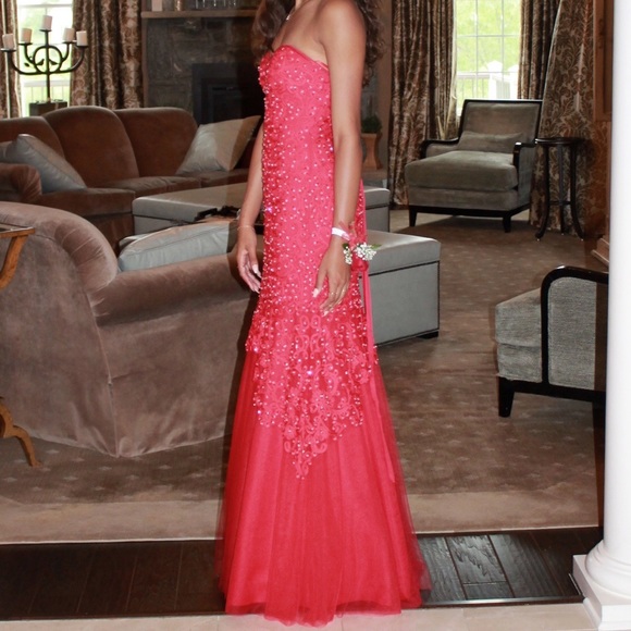 Red Prom Dress - Picture 3 of 5